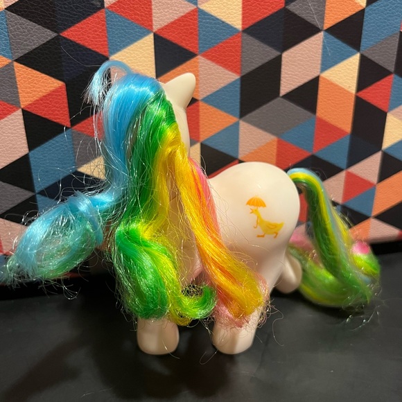 Vintage 80's My Little Pony Quackers Twinkle Eye MLP G1 1987 Ponies Duck Cutie - Picture 4 of 14